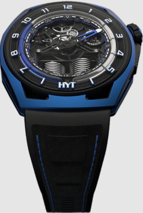 Review Replica HYT Hastroid Blue Star H03060-A watch